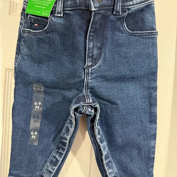 Tommy Hilfiger Kids Dark Blue Jeans - Picture 9 of 9